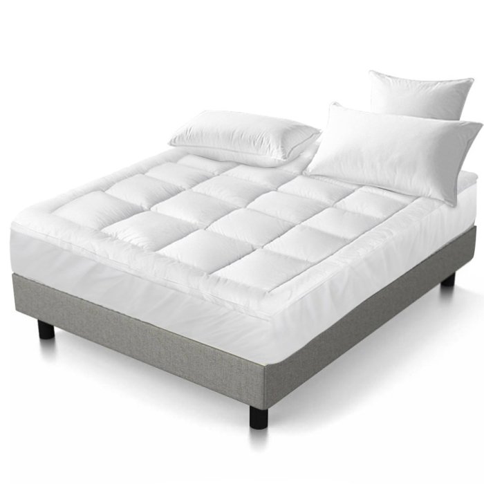 giselle bedding mattress topper pillowtop bamboo queen