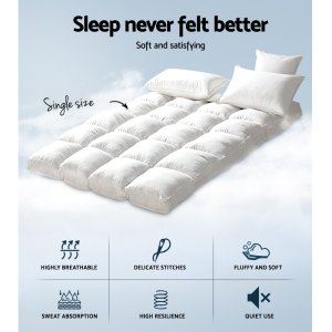 giselle bedding mattress topper pillowtop bamboo single giselle bedding mattress topper pillowtop bamboo single