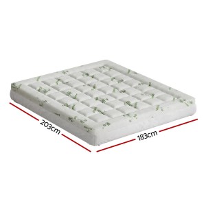 giselle bedding mattress topper pillowtop bamboo 7.5cm king giselle bedding mattress topper pillowtop bamboo 7.5cm king
