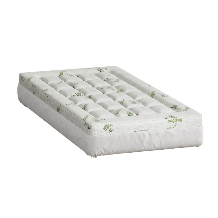 giselle bedding mattress topper pillowtop bamboo 7.5cm single giselle bedding mattress topper pillowtop bamboo 7.5cm single