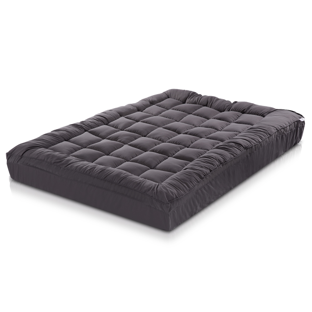 giselle bedding mattress topper pillowtop bamboo charcoal king