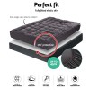 giselle bedding mattress topper pillowtop bamboo charcoal king single