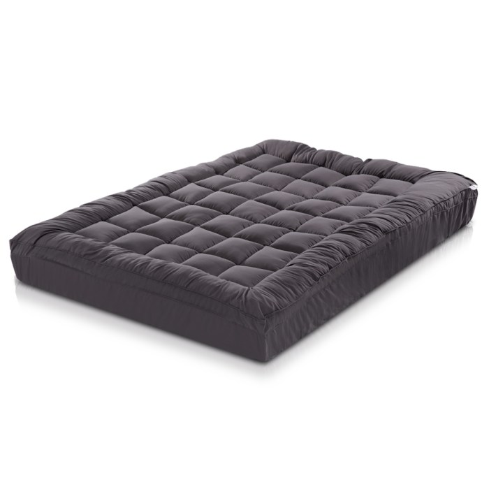 giselle bedding mattress topper pillowtop bamboo charcoal king single