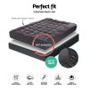 giselle bedding mattress topper pillowtop bamboo charcoal queen