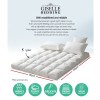 giselle bedding mattress topper pillowtop protector pad king
