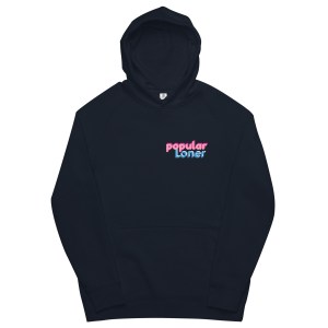 popular loner unisex kangaroo pocket hoodie