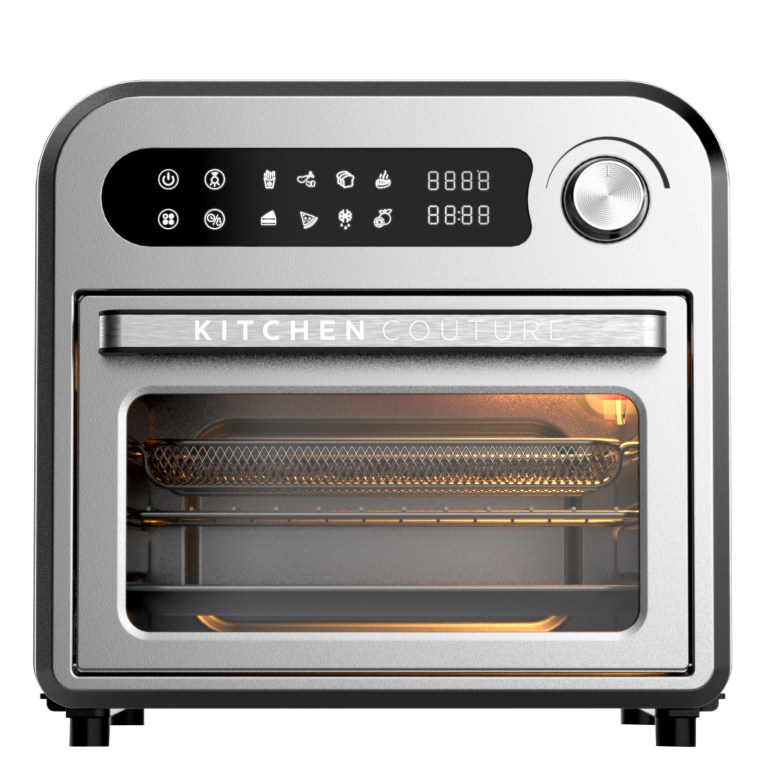 kitchen couture 10 litre compact air fryer oven oil free cooking silver kitchen couture 10 litre compact air fryer oven oil free cooking silver