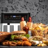 kitchen couture dual view 2 x 5 litre (10 litre) air fryer stainless steel kitchen couture dual view 2 x 5 litre (10 litre) air fryer stainless steel