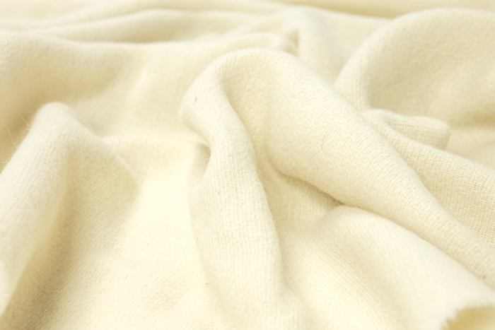 oxford throw merino wool blend ivory