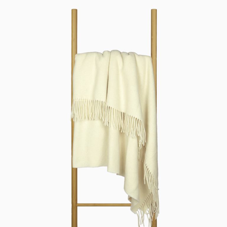 oxford throw merino wool blend ivory oxford throw merino wool blend ivory