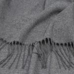 paddington throw fine wool blend slate