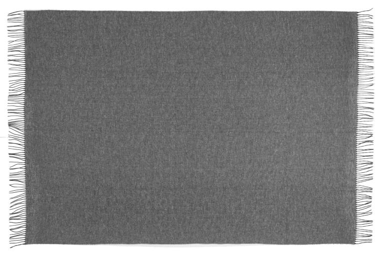 paddington throw fine wool blend slate