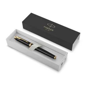parker im black gd trm ball pen md blu parker im black gd trm ball pen md blu