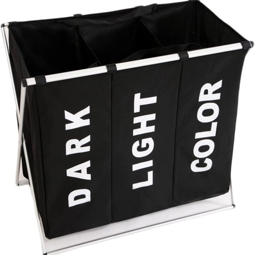 3-in-1 135L Laundry Hamper with Waterproof Bags – Black | Kouwi Australia 3-in-1 135L Laundry Hamper with Waterproof Bags – Black | Kouwi Australia