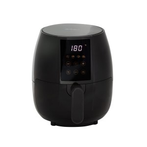3l digital air fryer w/ 200 c, non stick & removable basket
