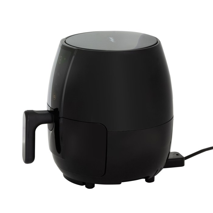 3l digital air fryer w/ 200 c, non stick & removable basket 3l digital air fryer w/ 200 c, non stick & removable basket