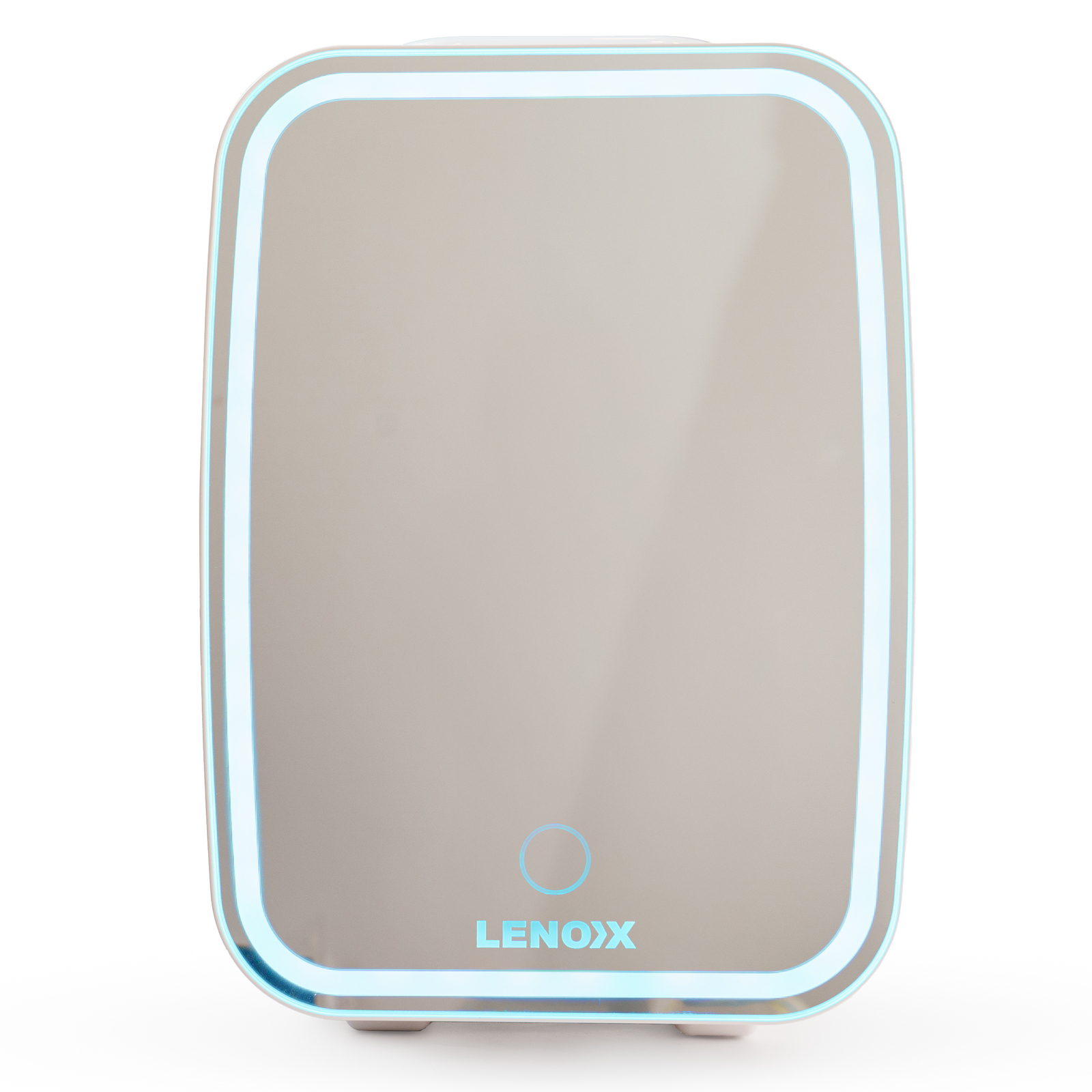 4l cosmetics, beauty & skincare fridge white