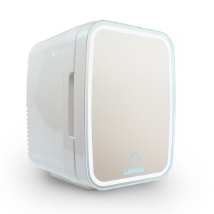 4l cosmetics, beauty & skincare fridge white