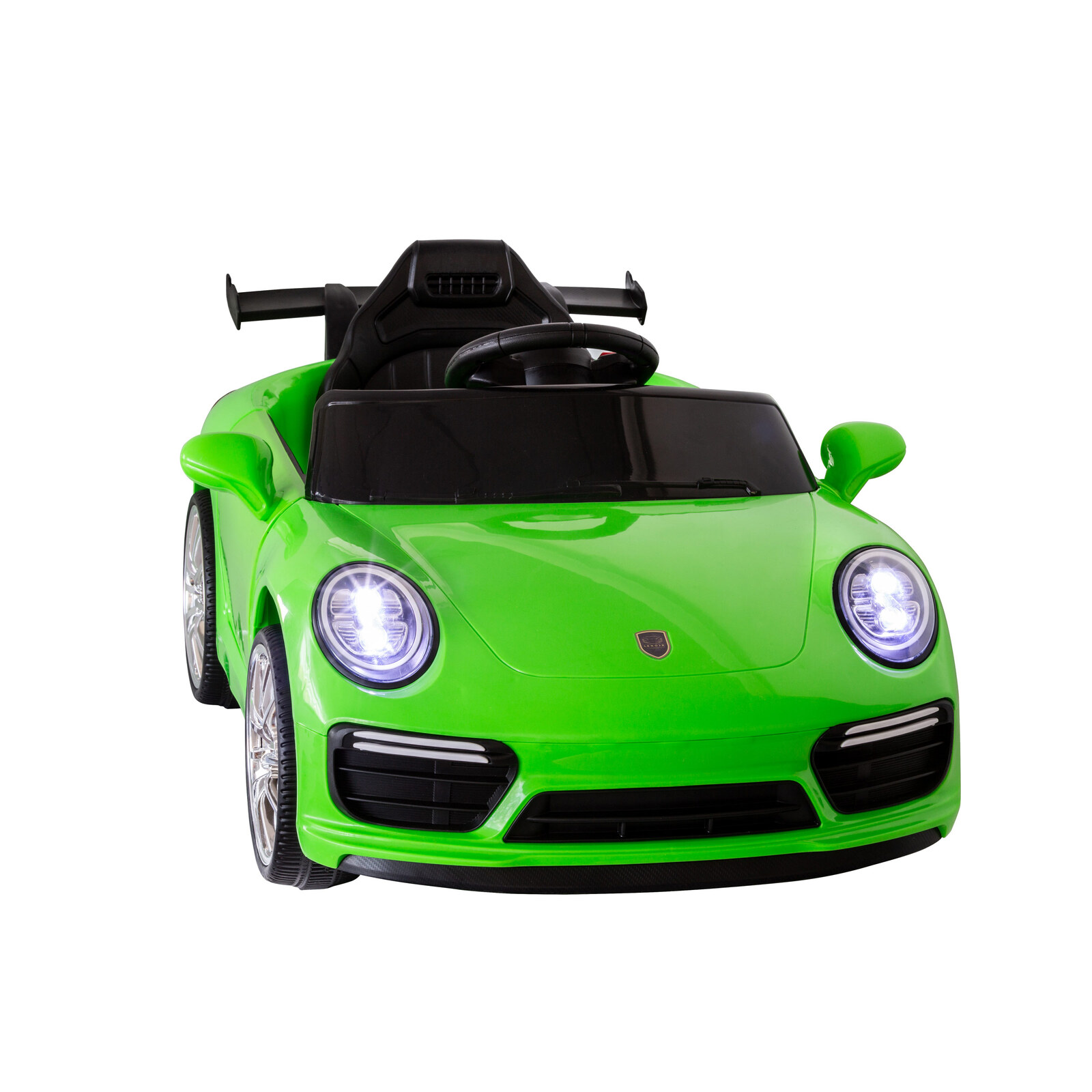 porsche inspired design ride on (green) electric car with parental remote control