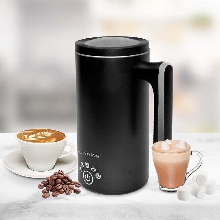 hot & cold milk frother, 5 modes for foam, warming & frothing milk hot & cold milk frother, 5 modes for foam, warming & frothing milk