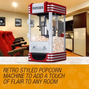 eurochef popcorn machine popper popping classic cooker microwave