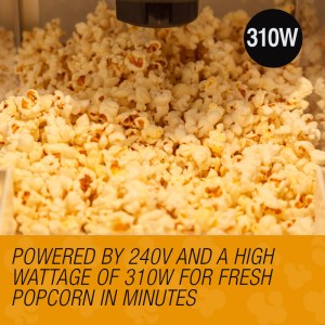 eurochef popcorn machine popper popping classic cooker microwave