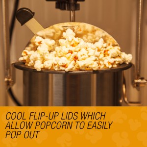 eurochef popcorn machine popper popping classic cooker microwave