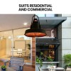 thermomate 1500w hanging outdoor electric patio heater, radiant carbon fiber element, with remote control thermomate 1500w hanging outdoor electric patio heater, radiant carbon fiber element, with remote control
