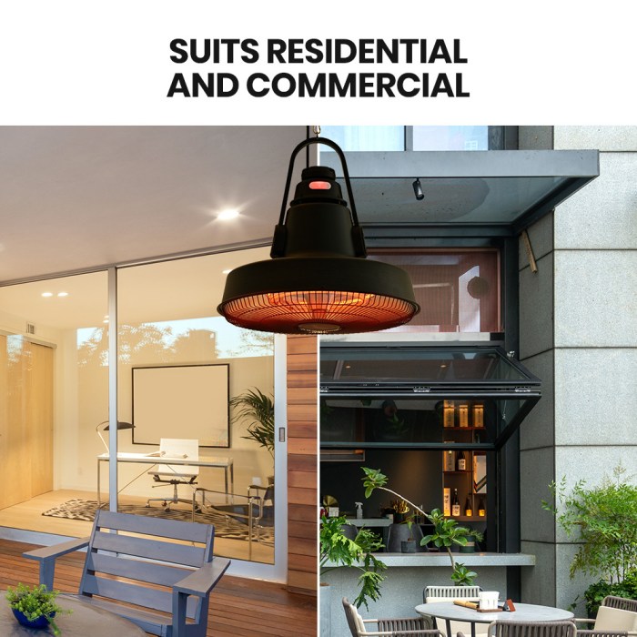thermomate 1500w hanging outdoor electric patio heater, radiant carbon fiber element, with remote control thermomate 1500w hanging outdoor electric patio heater, radiant carbon fiber element, with remote control