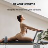 proflex aluminium pilates reformer machine, stretch bed with box and jump board accessories proflex aluminium pilates reformer machine, stretch bed with box and jump board accessories