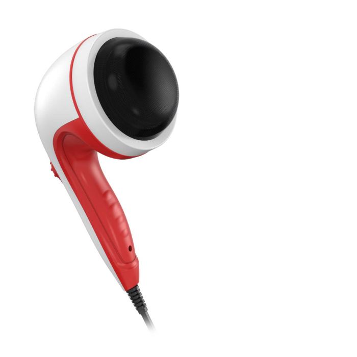 Handheld Vibration Massager Red - 4 Interchangeable Heads Adjustable Speed Handheld Vibration Massager Red - 4 Interchangeable Heads Adjustable Speed