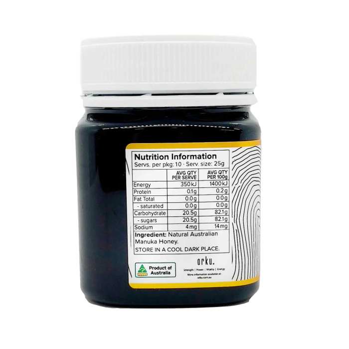 250g mgo 500+ australian manuka honey 100% raw natural pure jelly bush 250g mgo 500+ australian manuka honey 100% raw natural pure jelly bush