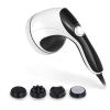 Full Body Vibration Handheld Massager - 4 Massage Heads Neck Shoulders Back Legs Full Body Vibration Handheld Massager - 4 Massage Heads Neck Shoulders Back Legs
