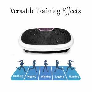 pink mini vibration platform magnet therapy vibrating machine exercise plate