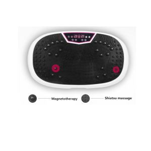 red mini vibration platform magnet therapy vibrating machine exercise plate