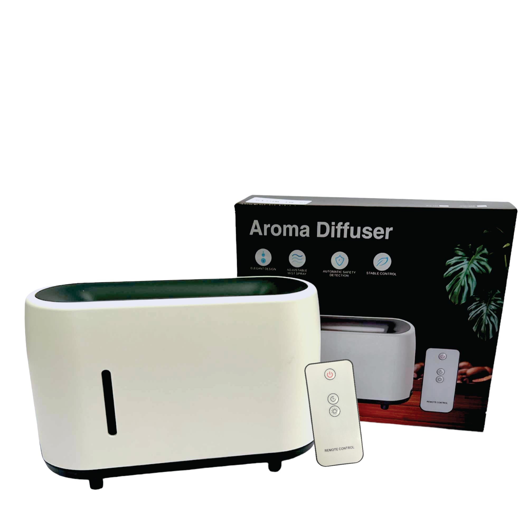 essential oil aroma diffuser and remote white 240ml flame fire style air humidifier essential oil aroma diffuser and remote white 240ml flame fire style air humidifier