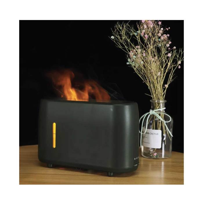 essential oil aroma diffuser and remote grey 240ml flame fire style air humidifier essential oil aroma diffuser and remote grey 240ml flame fire style air humidifier