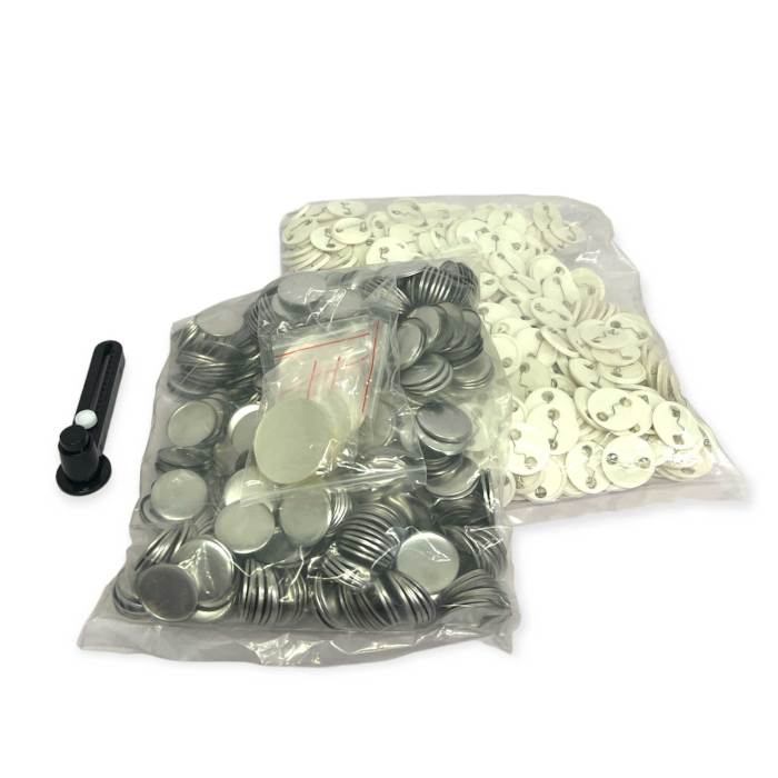 500x button badges 32mm craft diy hobby accessory making 500x button badges 32mm craft diy hobby accessory making