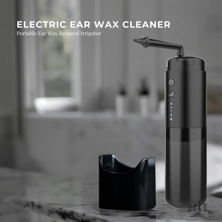 electric ear wax removal cleaner portable rechargeable irrigator