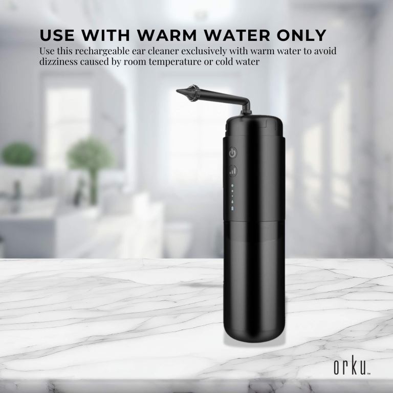 electric ear wax removal cleaner portable rechargeable irrigator
