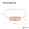 wireless phone charger table lamp usb port charging bedside light with clock