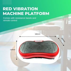 red vibration machine platform exercise vibrating plate whole body workout red vibration machine platform exercise vibrating plate whole body workout