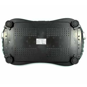black vibration machine platform exercise vibrating plate whole body workout