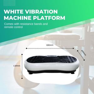 white vibration machine platform exercise vibrating plate whole body workout white vibration machine platform exercise vibrating plate whole body workout