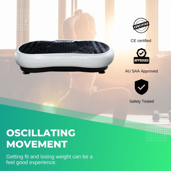 white vibration machine platform exercise vibrating plate whole body workout white vibration machine platform exercise vibrating plate whole body workout