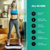 white vibration machine platform exercise vibrating plate whole body workout white vibration machine platform exercise vibrating plate whole body workout