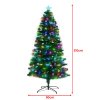 christabelle 2.1m enchanted pre lit fibre optic christmas tree xmas decor