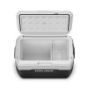 kolner 40l fridge freezer cooler 12/24/240v camping portable esky refrigerator with trolley black