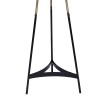 sarantino metal tripod electric floor lamp gradient finish