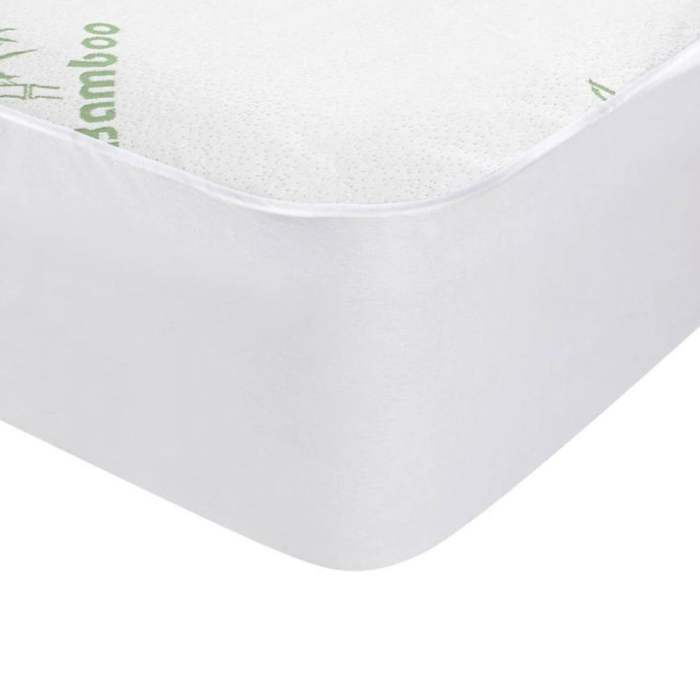 laura hill bamboo mattress protector double